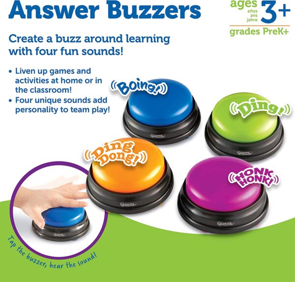 Answer Buzzers (Set of 4) - Image 6