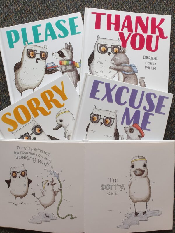 Manners: Set of 4 Books