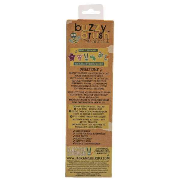 Buzzy Brush Electric Musical Toothbrush - Image 5