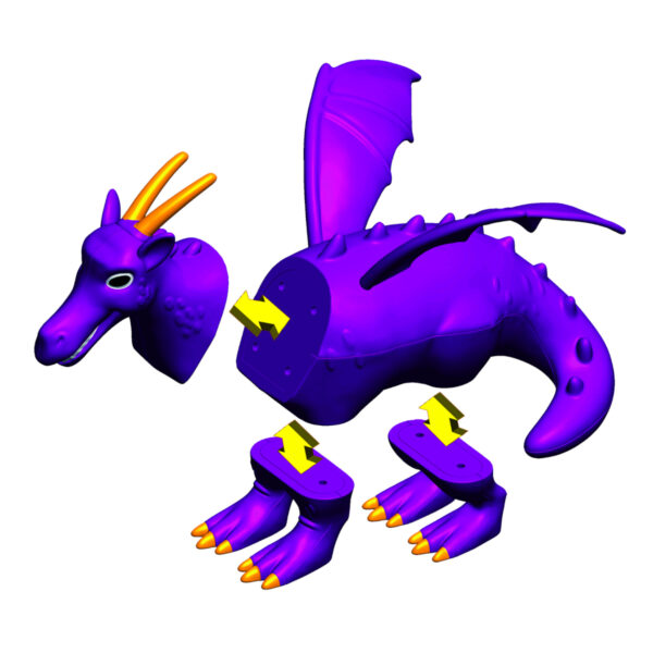 Magnetic Mix or Match Mythical Kingdom 2 - Image 2