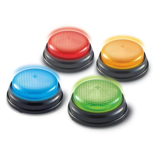 Lights & Sounds Answer Buzzers (Set of 4) - Image 2