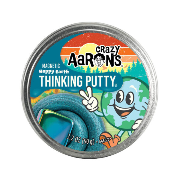 Crazy Aarons Happy Earth Magnetic Thinking Putty - Image 2