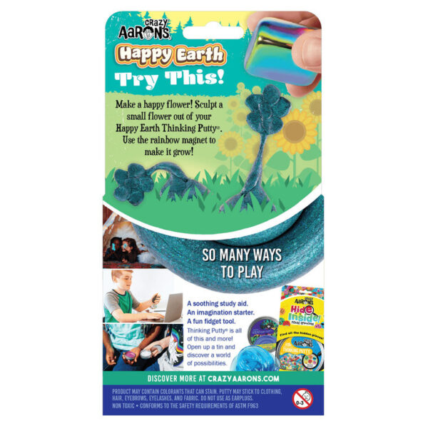 Crazy Aarons Happy Earth Magnetic Thinking Putty - Image 7