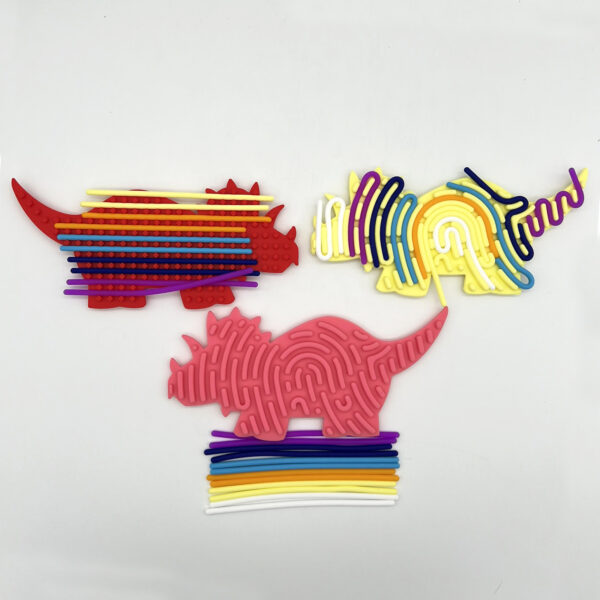 Dinosaur Sensory Activity Board