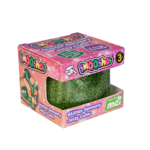 Smoosho's Jelly Glitter Cube