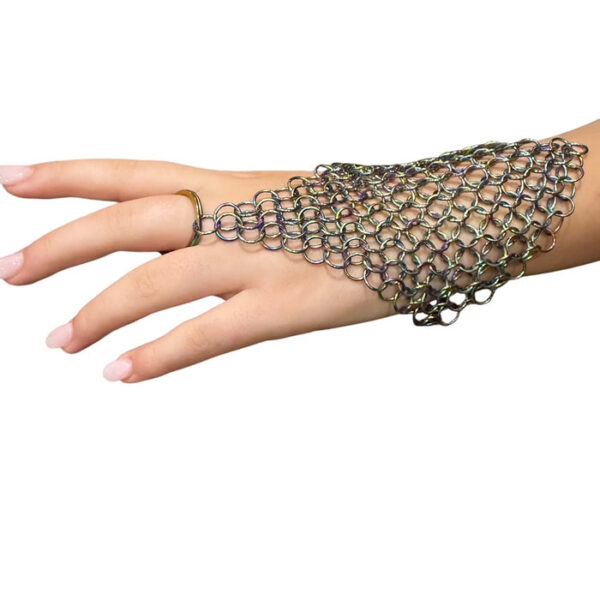 Kaiko Rhomboid Chain Maille Keyring - Image 3