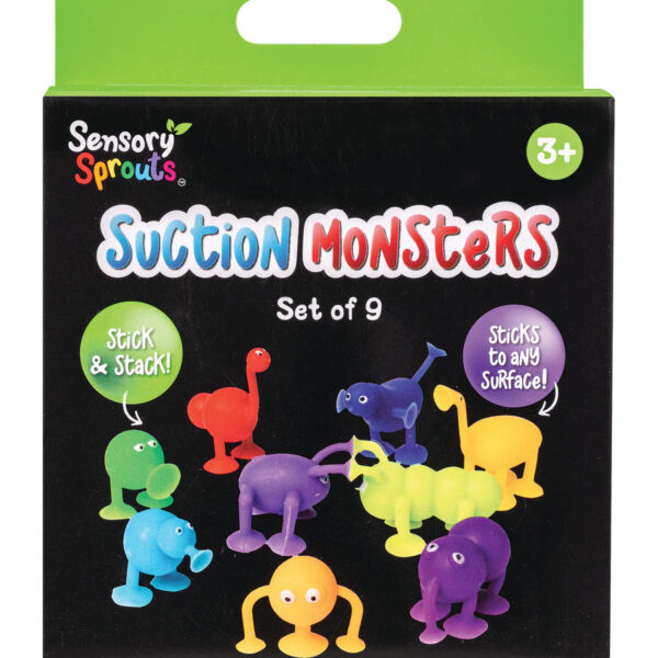 Suction Monsters (Set of 9)