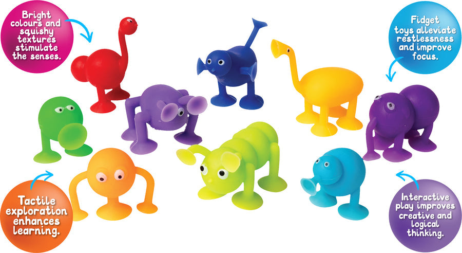 Suction Monsters (Set of 9) - Image 2