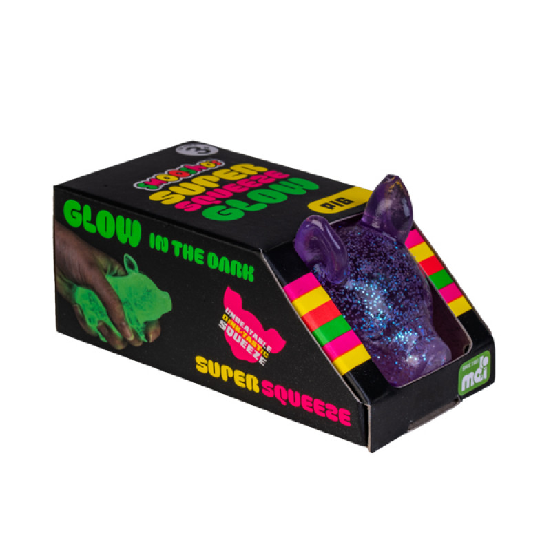 Smoosho's Super Squeeze Glow-in-the-dark Pig - Image 3